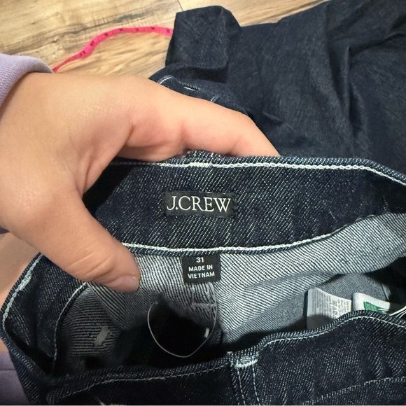 J. Crew Camp-pocket wide leg jean Dark Rinse - Picture 11 of 11